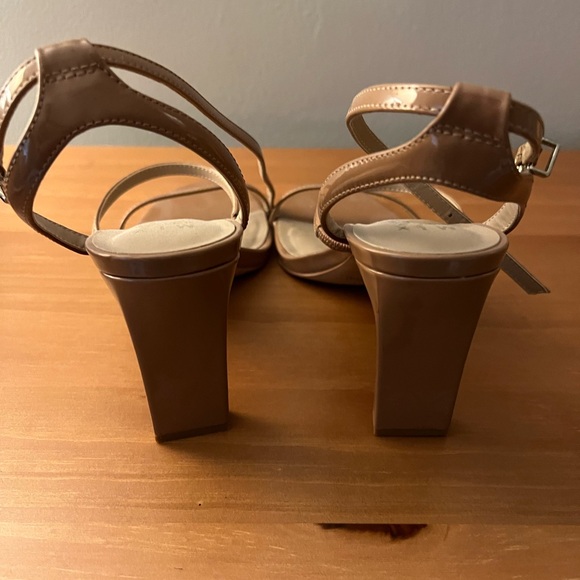 Mix No. 6 Nude Strappy Heels - Picture 4 of 4